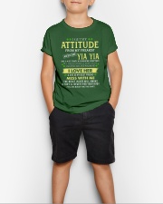 I Get My Attitude From My Freakin' Awesome Yia Yia - Best Gift For Grandson Youth T-Shirt lifestyle-youth-tshirt-front-1
