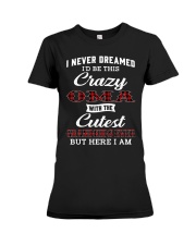 NEVER DREAMED - GIFT FOR GRANDKIDS FROM OMA Premium Fit Ladies Tee tile