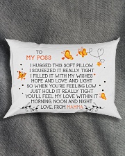 HOPE AND LOVE - LOVELY GIFT FOR POSS Rectangular Pillowcase aos-pillow-rectangle-front-lifestyle-1
