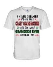 I Never Dreamed - Perfect Gift For Grandmother V-Neck T-Shirt tile