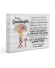 I LOVE YOU - GREAT GIFT FOR GRANDDAUGHTER 14x11 Gallery Wrapped Canvas Prints front