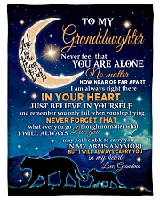 BELIEVE IN YOURSELF - GREAT GIFT FOR GRANDDAUGHTER Small Fleece Blanket - 30" x 40" front