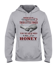 THEY ARE MY WORLD - PERFECT GIFT FOR HONEY Hooded Sweatshirt front