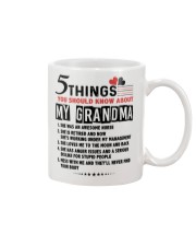 5 THINGS YOU SHOULD KNOW ABOUT MY GRANDMA Mug tile
