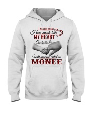 HOW MUCH LOVE HEART HOLD - BEST GIFT FOR MONEE Hooded Sweatshirt tile