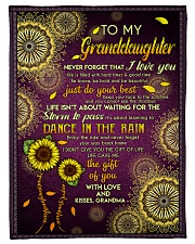 JUST DO YOUR BEST - GRANDMA TO GRANDDAUGHTER Small Fleece Blanket - 30" x 40" front