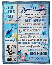 YOU ARE MY SUNSHINE - BEST GIFT FOR GRANDDAUGHTER Small Fleece Blanket - 30" x 40" front