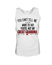 YOU CAN'T TELL ME - SPECIAL GIFT FOR GRANDCHILD Unisex Tank tile
