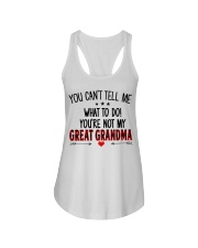YOU CAN'T TELL ME - SPECIAL GIFT FOR GRANDCHILD Ladies Flowy Tank tile