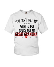 YOU CAN'T TELL ME - SPECIAL GIFT FOR GRANDCHILD Youth T-Shirt tile