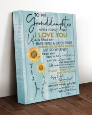 I LOVE YOU - AMAZING GIFT FOR GRANDDAUGHTER 11x14 Gallery Wrapped Canvas Prints aos-canvas-pgw-11x14-lifestyle-front-17