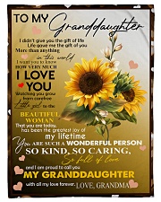 I LOVE YOU - LOVELY GIFT FOR GRANDDAUGHTER Small Fleece Blanket - 30" x 40" front