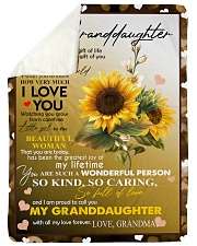 I LOVE YOU - LOVELY GIFT FOR GRANDDAUGHTER Sherpa Fleece Blanket tile