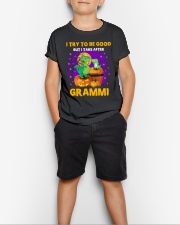 I Try To Be Good - Amazing Gift For Grandkids Youth T-Shirt lifestyle-youth-tshirt-front-1
