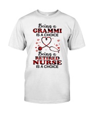 IS A CHOICE - PERFECT GIFT FOR NURSE Premium Fit Mens Tee tile