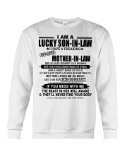 SHE LOVES ME SO MUCH - LOVELY GIFT FOR SON-IN-LAW Crewneck Sweatshirt tile