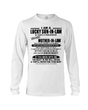 SHE LOVES ME SO MUCH - LOVELY GIFT FOR SON-IN-LAW Long Sleeve Tee tile