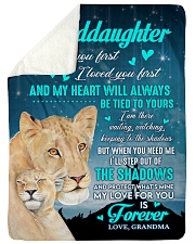 MY LOVE - TO GRANDDAUGTER FROM GRANDMA Sherpa Fleece Blanket tile