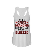 Being A Great Grandma - Perfect Gift For Grandma Ladies Flowy Tank tile
