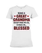 Being A Great Grandma - Perfect Gift For Grandma Premium Fit Ladies Tee tile