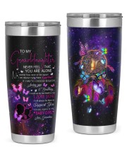 I LOVE YOU - GRANDDAUGHTER GIFT WITH BUTTERFLIES 20oz Tumbler front