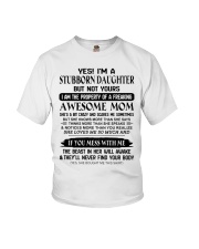 MESS WITH ME - TO DAUGHTER FROM MOM Youth T-Shirt tile