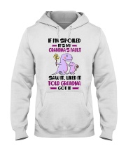 IF I'M SPOILED - SPECIAL GIFT FOR GRANDKIDS Hooded Sweatshirt tile