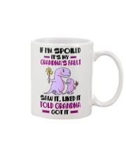 IF I'M SPOILED - SPECIAL GIFT FOR GRANDKIDS Mug tile