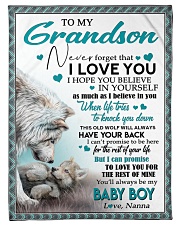 BABY BOY - AMAZING GIFT FOR GRANDSON Small Fleece Blanket - 30" x 40" front