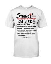 5 THINGS YOU SHOULD KNOW ABOUT MY GRAMS Classic T-Shirt tile