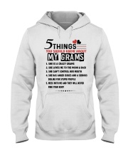 5 THINGS YOU SHOULD KNOW ABOUT MY GRAMS Hooded Sweatshirt tile