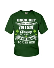 I HAVE A CRAZY IRISH GRANNY Youth T-Shirt front
