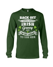 I HAVE A CRAZY IRISH GRANNY Long Sleeve Tee tile