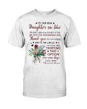 THE GIFT OF LIFE - GIFT FOR DAUGHTER-IN-LAW Premium Fit Mens Tee tile