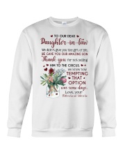 THE GIFT OF LIFE - GIFT FOR DAUGHTER-IN-LAW Crewneck Sweatshirt tile