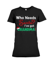WHO NEEDS SANTA - GREAT GIFT FOR GRANDDAUGHTER Premium Fit Ladies Tee tile