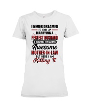 I NEVER DREAMED - AMAZING GIFT FOR DAUGHTER-IN-LAW Premium Fit Ladies Tee tile