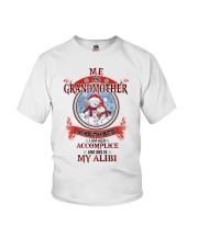 She Is My Alibi - Amazing Gift For Grandkids Youth T-Shirt tile