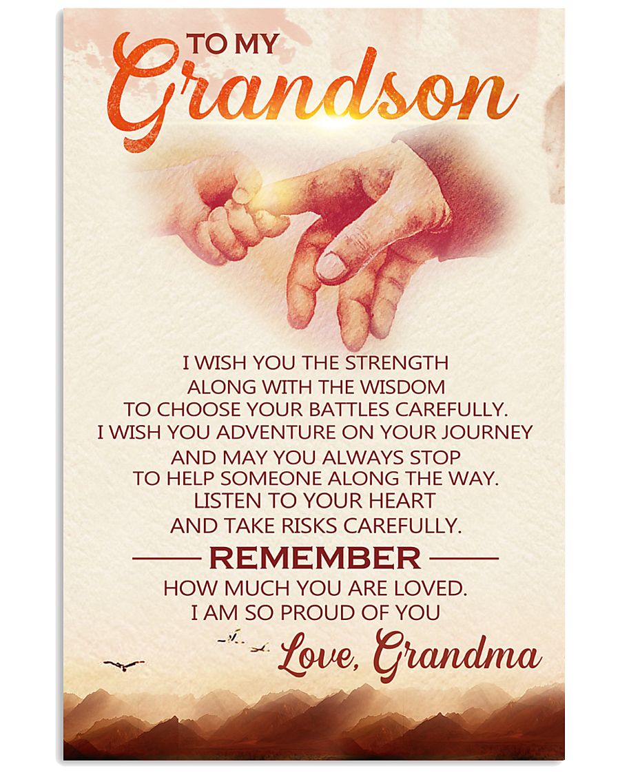 To My Grandson Grandpa Avn