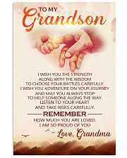 to my grandson grandpa avn 11x17 Poster front