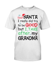 I TAKE AFTER MY GRANDPA - LOVELY GIFT FOR GRANDSON Premium Fit Mens Tee tile