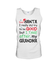 I TAKE AFTER MY GRANDPA - LOVELY GIFT FOR GRANDSON Unisex Tank tile