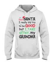 I TAKE AFTER MY GRANDPA - LOVELY GIFT FOR GRANDSON Hooded Sweatshirt tile