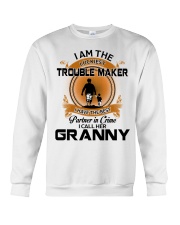 I Am The Luckiest - Best Gift For Grandson From Granny Crewneck Sweatshirt tile