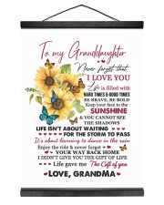 YOUR WAY BACK HOME - AMAZING GIFT FOR GRANDDAUGHTER Hanging Canvas tile