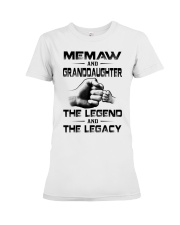 THE LEGEND AND LEGACY - PERFECT GIFT FOR MEMAW Premium Fit Ladies Tee tile