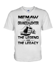 THE LEGEND AND LEGACY - PERFECT GIFT FOR MEMAW V-Neck T-Shirt tile