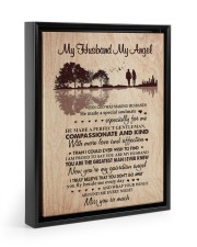 MISS YOU SO MUCH - BEST GIFT FOR HUSBAND 11x14 Black Floating Framed Canvas Prints thumbnail