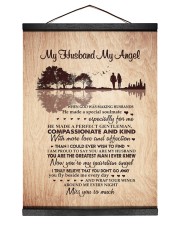 MISS YOU SO MUCH - BEST GIFT FOR HUSBAND 12x16 Black Hanging Canvas thumbnail