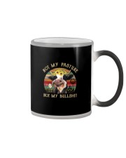 Not my pasture Not my bullshit Color Changing Mug tile